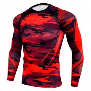 OEM Mma Rushguard à séchage rapide Rushguard à manches longues Rashguard imprimé sur mesure Rashguard imprimé par sublimation conception personnalisée et logo - Product Image 5