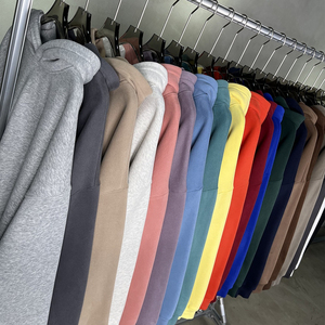 Oem Custom Cropped Hoodie Oversized Heavyweight Hoodies 350g Baggy Cotton Foam 3d Puff Printing Cropped Hoodie - Product Image 3