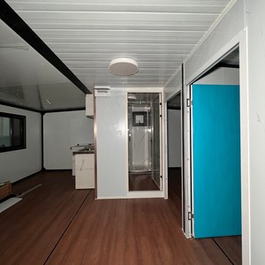 แผงผนังหินวัฒนธรรม20FT ได้รับการรับรอง CE <span class=keywords><strong>บ้าน</strong></span>แบบแยกส่วนสำเร็จรูปพร้อมห้องครัวในห้องน้ำ - Product Image 4