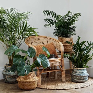 Homeware essentials natural seagrass foldable storage <b>basket</b> top quality sea grass <b>baskets</b> for sale - Product Image 6