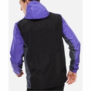 Veste de pluie imperméable coupe-vent veste de neige automne hiver extérieur fermeture éclair veste de pluie imperméable col montant coupe-vent - Product Image 2