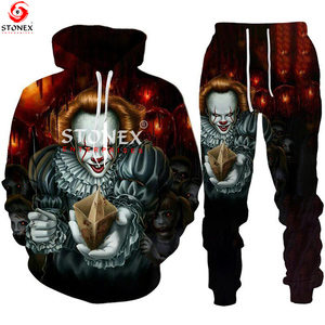 ชุดวอร์มผ้าคอตตอนพิมพ์ลายสำหรับผู้ชายชุดวอร์มผ้าคอตตอนพิมพ์ลาย2025สำหรับฤดูหนาว - Product Image 5