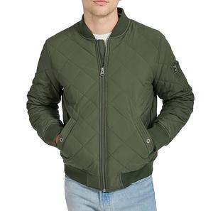 Veste matelassée réversible imperméable écologique pour homme, à la mode, avec doublure en coton, coupe classique, vestes matelassées - Product Image 1