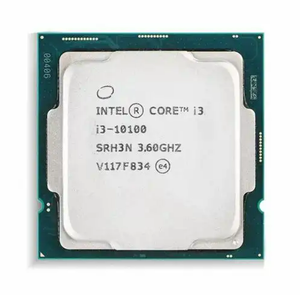 Nouveau processeur de bureau <span class=keywords><strong>Core</strong></span> <span class=keywords><strong>i3</strong></span>-<span class=keywords><strong>10100</strong></span>, 4 cœurs, 4,3 GHz, FM1 (chipset série 400), 65 W, prise en charge de la technologie de virtualisation - Product Image 1