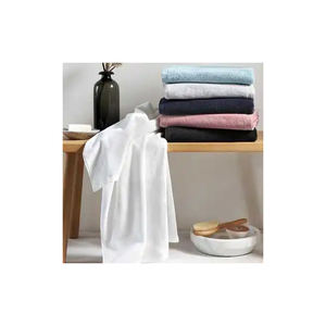 Toalla de mano de diseño Jacquard reciclado ecológico de secado rápido con patrón de color sólido - Product Image 5