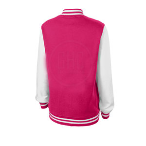 Chaqueta con letras para mujer con estilo superventas, diseño impreso transpirable de talla grande con etiqueta privada personalizada para invierno - Product Image 3