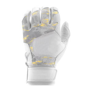 Guantes de bateo de cuero Premium para hombres de alta calidad con puño regular para béisbol y softbol Agarre mejorado y comodidad duradera - Product Image 3