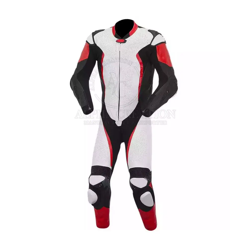 En kaliteli deri motosiklet Motocross yarışı koruyucu Suit ile erkekler için tüm koruma zırhlar motosiklet takım elbise sahip