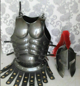 <b>Gladiator</b> Play Spartan Helmet Soldier Battle Medieval <b>Costume</b> Cosplay Greek Sparta Ancient Roman Corinthian Steel - Product Image 2