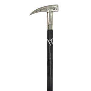 High Grade Black <b>Wood</b> Stylish Walking Stick With Scythe Style Handle Men's And Women's Walking Cane Durable Stick For Camping - Product Image 6