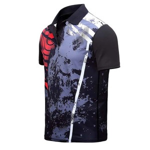 Nouveau design de mode OEM sublimation personnalisée imprimée à manches courtes vêtements pour hommes grande taille chemises pour hommes spandex polyester prix bon marché - Product Image 3