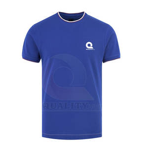 Pakistan fabricant t-shirt en gros dernière conception coton hommes t-shirts pas cher prix à manches courtes hommes en plein air t-shirt - Product Image 1