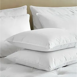 Wholesale Pillow Silicone Pillow Bed Pillow 50x70 cm Soft White 800gr for Hotels Dorms Hospitals