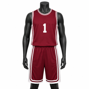 Conjunto de Camiseta y Pantalones Cortos de Baloncesto Personalizados, Uniforme Deportivo para Clubes - Product Image 1