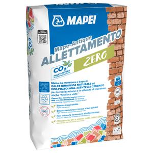 Mape-Antique Ecological 25 kg Masonry <b>Mortar</b> Yellow Tuff Color - Product Image 1