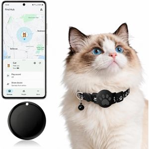 ปลอกคอติดตามสัตว์เลี้ยงกันน้ำพร้อม GPS สมาร์ทแท็กสำหรับแมว ค้นหาได้ รองรับเครือข่าย 4G ขั้นสูง ฟังก์ชั่นแม่เหล็ก ไม่มีค่าบริการรายเดือน - Product Image 1