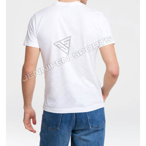 T-shirt pour homme de luxe en coton 100% de haute qualité, coupe classique, impression personnalisée du logo, design imprimé numérique, séchage rapide, respirant, manches courtes - Product Image 4