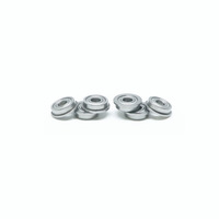 Roulement à bride F692-ZZ F692ZZ 2x6x3mm, roulement à billes à gorge profonde miniature à bride extérieure simple rangée F698zz F693zz F694zz F695zz F696zz
