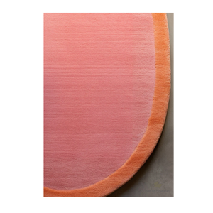 Alfombra de lana tejida a mano con forma de cápsula abstracta moderna, pila alta suave para el hogar, oficina y sala de estar, tamaños para niños 4*6 9*12 - Product Image 3