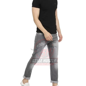 Jeans pour hommes de haute qualité, vêtements décontractés, couleur unie, jeans pour hommes les plus vendus pour adultes - Product Image 5