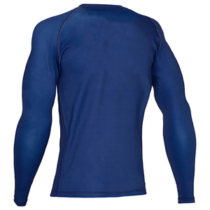Service OEM disponible, impression par transfert thermique personnalisée en gros, respirant, manches longues, rashguard MMA BJJ, vêtements de sport 100% - Product Image 2