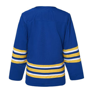 เสื้อเจอร์ซีย์ทีมฮ็อกกี้น้ำแข็งเครื่องแบบฮ็อกกี้น้ำแข็งแบบตอบสนองเร็วที่สุดออกแบบได้ตามต้องการ - Product Image 4