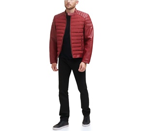 Chaqueta Acolchada Personalizada al por Mayor para Hombre, 100% Algodón, Talla Grande, Informal, con Capucha, de Secado Rápido, Reversible y Transpirable para Actividades al Aire Libre - Product Image 6