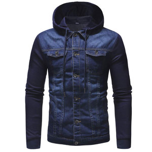 New Design Men Clothing <b>Long</b> Sleeve Washed Jean <b>Denim</b> <b>Jacket</b> Factory High Quality Casual <b>Denim</b> Custom <b>Jackets</b> - Product Image 1