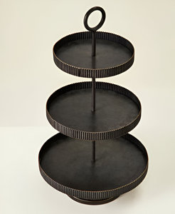 Suministros de fiesta de Navidad negros de lujo decorativos Pastel de Bodas soporte para magdalenas precio al por mayor logotipo personalizado disponible - Product Image 4