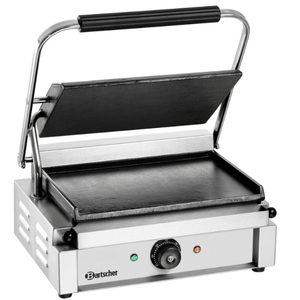 Grill commercial Panini - Grill en aluminium numérique à contrôle de température avec plaques lisses pour usage extérieur et domestique - Product Image 3