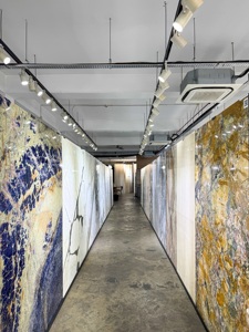 Surfaces Calacatta Bellevue Luxora, Plan de Travail en Quartz Artificiel de 15 mm d'Épaisseur pour la Décoration Intérieure Commerciale, Design Moderne en Modèle 3D - Product Image 6