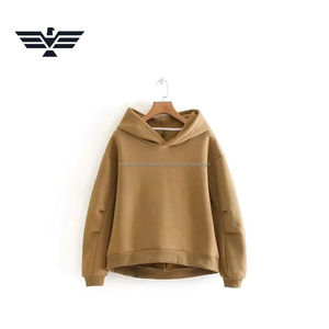 <b>Mens</b> Summer Oversized Beige Plain Dyed Hoodie 100% Cotton Fleece Breathable <b>Pullover</b> with Pocket and Drop Shoulder Design - Product Image 5