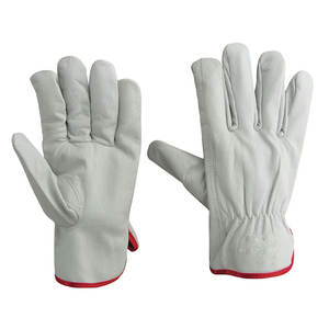 Guantes de conducción Comodidad de cuero Guantes de tendencia de la mejor calidad Resistencia de llegada Guantes de conducción de seguridad razonables Calor - Product Image 3
