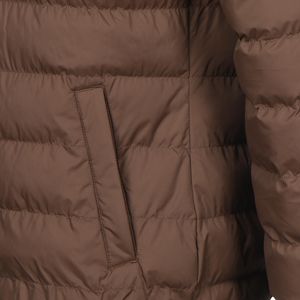 Chaqueta Acolchada de Alta Calidad con Cuello Alto y Diseño Personalizado para Hombre, Abrigo de Invierno de Lona con Burbujas, con Servicio OEM y Precios al por Mayor - Product Image 2