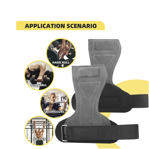 Poignées de gymnastique en cuir personnalisées pour exercices de musculation et de gymnastique unisexe - Product Image 4