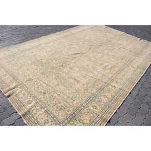 พรมตุรกีวินเทจ ขนาด 7.8x12.2 ฟุต ลายสัตว์สีน้ำตาล - Product Image 3