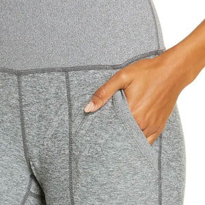 เลกกิ้งโยคะพิมพ์ลายโลโก้ตามสั่ง เอวยางยืด ขายตรงจากโรงงาน รับผลิตแบบ OEM สำหรับชุดออกกำลังกาย - Product Image 5