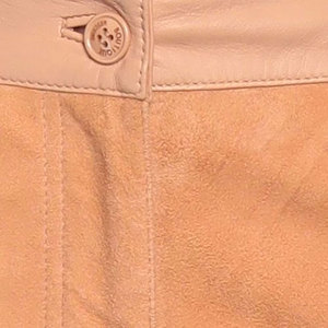 2024 productos premium gran oferta pantalones de cuero para mujer estilo de lujo ligero bajo MOQ pantalones de cuero para mujer - Product Image 5