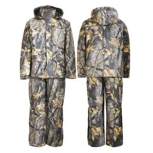 Combinaison de chasse et de pêche à capuche camouflage épaissie, tenue de sniper camouflage très demandée pour le quotidien - Product Image 1