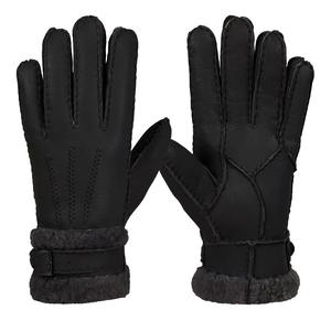 Real <b>Leather</b> Warm Winter <b>Women</b> Winter 2024 Fashion <b>Women's</b> PU <b>Leather</b> Fashion <b>Gloves</b> For <b>Women</b> - Product Image 3