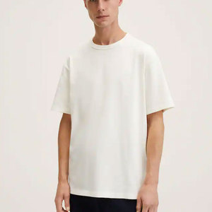 Camisetas de alta calidad con impresión personalizada, camiseta a granel para hombre, camiseta lisa en blanco, camiseta informal para hombre, camiseta de nuevo diseño para hombre - Product Image 3