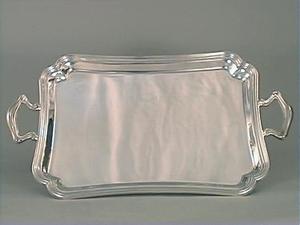 Hotel and Restaurant Brass Service Tray Elegant <b>Decorative</b> Serving Tray <b>for</b> Hotels and Restaurants - Product Image 4