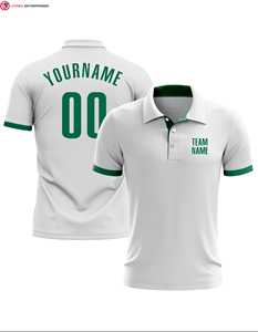 เสื้อโปโลผ้าโพลีเอสเตอร์สำหรับผู้ชายเสื้อโปโลผ้าโพลีเอสเตอร์แห้งเร็วพิมพ์โลโก้ได้ตามต้องการ - Product Image 5