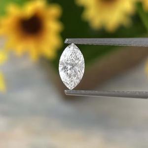 IGI 0.32 ct diamant taille marquise en vrac pour bague diamant cultivé en laboratoire D couleur VVS2 clarté diamant écologique en vrac pour elle - Product Image 3