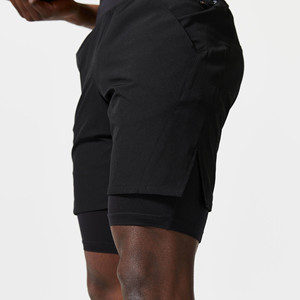 Short de sport taille moyenne pour femmes Short de course personnalisé de haute qualité avec fonction imperméable Logo personnalisé pour hommes - Product Image 3