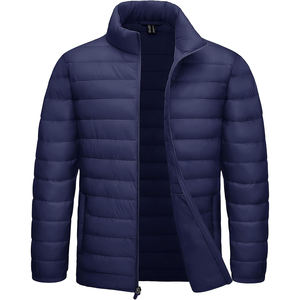 Manteau en duvet de qualité supérieure pour hommes, veste matelassée, streetwear au design personnalisé, manteaux chauds épais à la mode avec fermeture à glissière de grande taille - Product Image 4