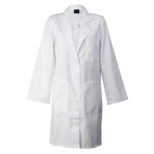 Bata blanca de laboratorio para mujer con 3 bolsillos, precio al por mayor, logotipo personalizado, transpirable, de alta calidad, bata de laboratorio - Product Image 1