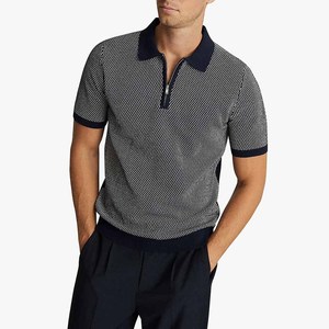 Livraison gratuite, broderie de votre logo, couleur et taille mélangées, polo unisexe 100% coton personnalisé pour hommes - Product Image 1