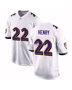 Maillots de sport respirants, maillot de football américain, impression par transfert thermique, 100% polyester, évacuation de l'humidité, anti-UV, séchage rapide - Product Image 6