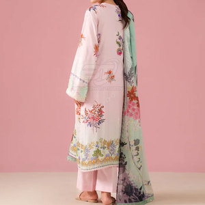 Traje Pakistaní de 3 Piezas para Mujer, Conjunto de Vestido Tradicional, Nueva Colección de Moda Pakistaní de Tendencia - Product Image 3